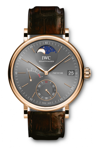 IWC Portofino Hand-Wound Eight Days Moonphase Red Gold / Ardoise IW5164-03 IWC Portofino Hand-Wound Eight Days Moonphase Red Gold / Ardoise IW5164-03
