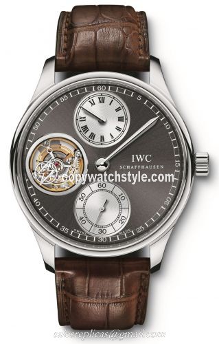 IWC Portugieser Regulateur Tourbillon White Gold / Ardoise IW5446-03 IWC Portugieser Regulateur Tourbillon White Gold / Ardoise IW5446-03