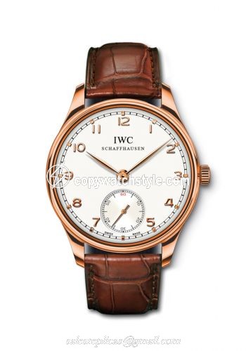 IWC Portuguese Hand-Wound Rose Gold Boutique Edition IW5454-09 IWC Portuguese Hand-Wound Rose Gold Boutique Edition IW5454-09