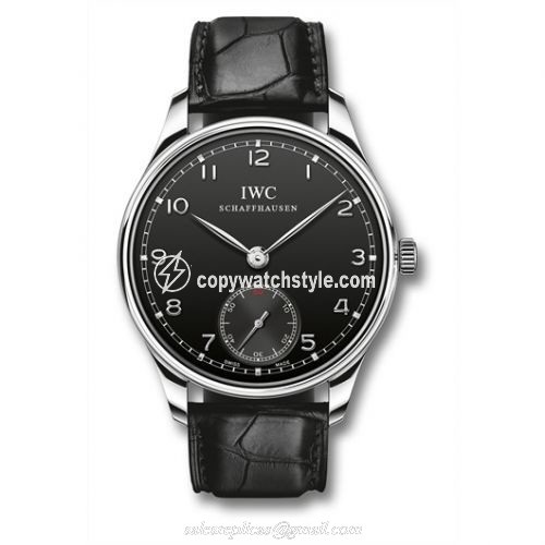 IWC Portuguese Hand-Wound Black IW5454-07 IWC Portuguese Hand-Wound Black IW5454-07