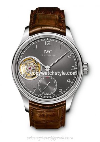 IWC Portugieser Tourbillon Hand-Wound White Gold IW5463-01 IWC Portugieser Tourbillon Hand-Wound White Gold IW5463-01