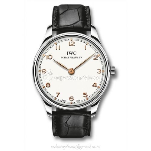 IWC Portuguese Hand-wound Pure Classic Stainless Steel / Silver IW5703-03 IWC Portuguese Hand-wound Pure Classic Stainless Steel / Silver IW5703-03
