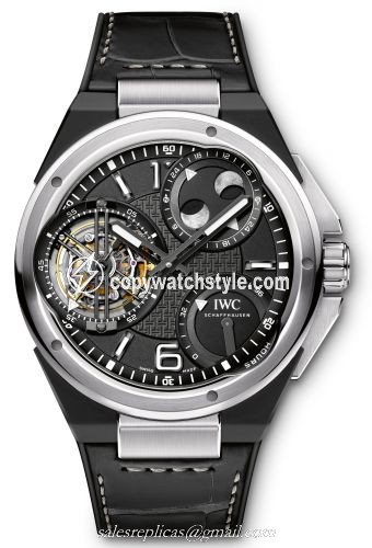 IWC Ingenieur Constant-Force Tourbillon Platinum / Ceramic IW5900-01 IWC Ingenieur Constant-Force Tourbillon Platinum / Ceramic IW5900-01