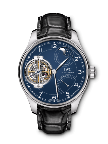 IWC Portugieser Constant-Force Tourbillon Edition 150 Years Platinum / Blue IW5902-03 IWC Portugieser Constant-Force Tourbillon Edition 150 Years Platinum / Blue IW5902-03
