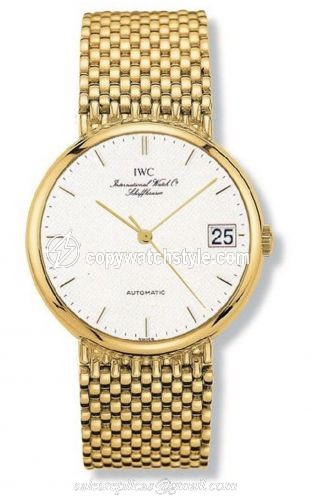 IWC Portofino Automatic Yellow Gold / White / Bracelet IW9251-01 IWC Portofino Automatic Yellow Gold / White / Bracelet IW9251-01