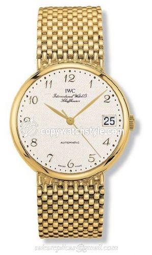 IWC Portofino Automatic Yellow Gold / Silver - Breguet / Strap IW9251-05 IWC Portofino Automatic Yellow Gold / Silver - Breguet / Strap IW9251-05