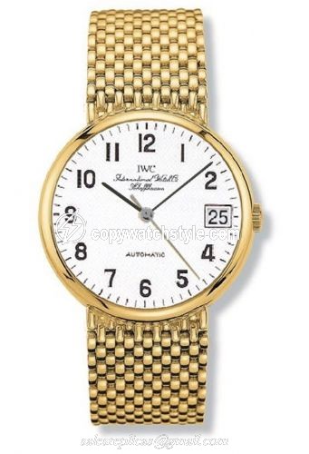 IWC Portofino Automatic Yellow Gold / White - Railroad / Bracelet IW9251-06 IWC Portofino Automatic Yellow Gold / White - Railroad / Bracelet IW9251-06