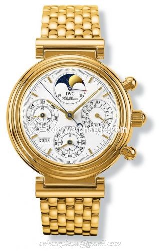 IWC Da Vinci Perpetual Yellow Gold / White / German / Bracelet IW9252-01 IWC Da Vinci Perpetual Yellow Gold / White / German / Bracelet IW9252-01
