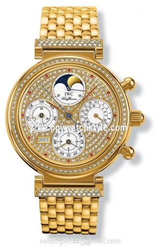 IWC Da Vinci Perpetual Yellow Gold / Diamond / Paved / German / Bracelet IW9253-06 IWC Da Vinci Perpetual Yellow Gold / Diamond / Paved / German / Bracelet IW9253-06