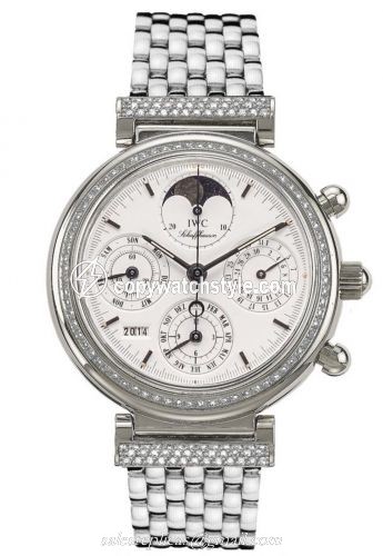 IWC Da Vinci Perpetual White Gold / Diamond / White / German IW9253-09 IWC Da Vinci Perpetual White Gold / Diamond / White / German IW9253-09