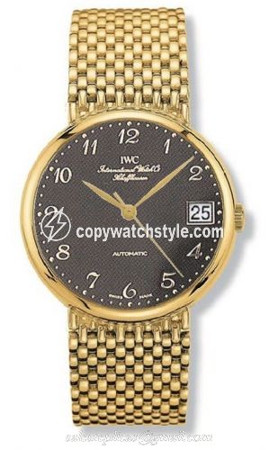 IWC Portofino Automatic Yellow Gold / Black - Breguet / Bracelet IW9261-01 IWC Portofino Automatic Yellow Gold / Black - Breguet / Bracelet IW9261-01