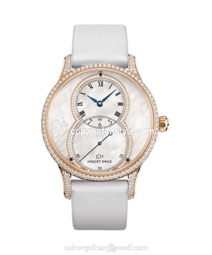 Jaquet Droz Grande Seconde 39 Mother of Pearl Diamond / Red Gold J014013227
