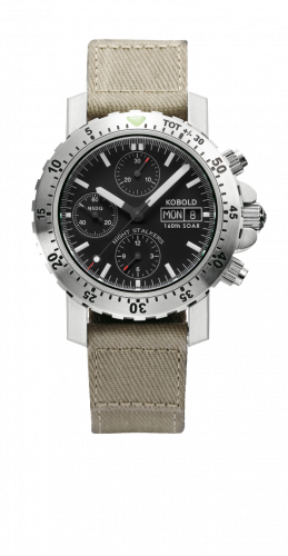 Kobold Phantom Chronograph Night Stalkers Edition Stainless Steel / Black KD 1605041 Kobold Phantom Chronograph Night Stalkers Edition Stainless Steel / Black KD 1605041