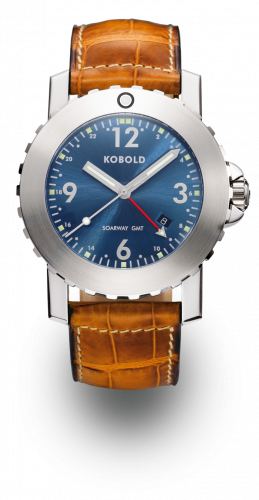 Kobold Soarway GMT Stainless Steel / Blue KD 719121 Kobold Soarway GMT Stainless Steel / Blue KD 719121