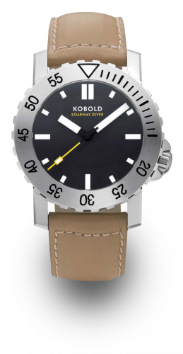 Kobold Soarway Large Diver Stainless Steel / Black KD 832121-C