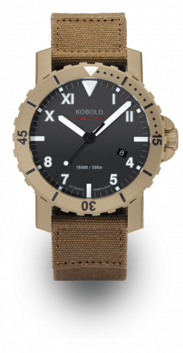 Kobold Soarway Diver Safari Stainless Steel / DLC / Black KD212445