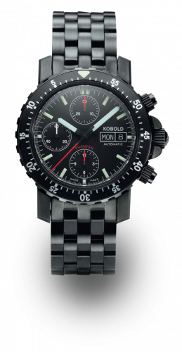 Kobold Phantom Tactical Chronograph DLC / Black / Bracelet KN 321866-2