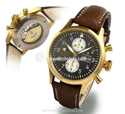 Steinhart Nav B Chrono 44 Bronze, KIGA No.2 L0812 Steinhart Nav B Chrono 44 Bronze, KIGA No.2 L0812