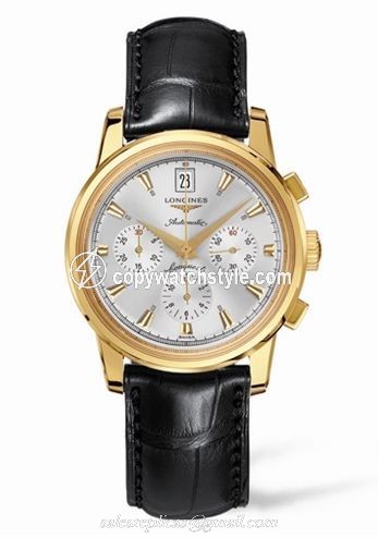 Longines Conquest Heritage Chronograph Yellow Gold L1.641.6.72.4 Longines Conquest Heritage Chronograph Yellow Gold L1.641.6.72.4