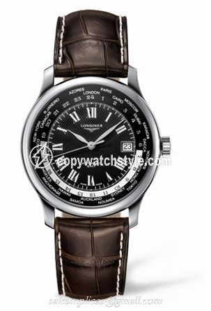 Longines Master Collection Worldtime Black L2.631.4.51.5 Longines Master Collection Worldtime Black L2.631.4.51.5