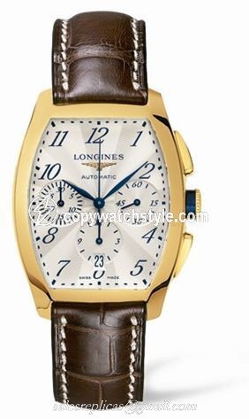 Longines Evidenza Chronograph Yellow Gold L2.643.6.73.9