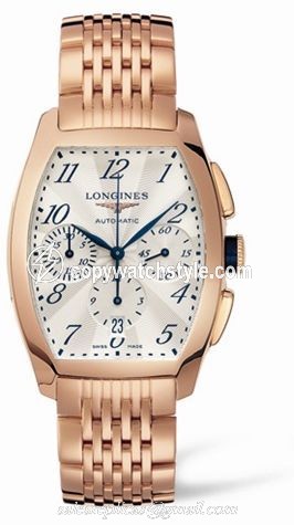 Longines Evidenza Chronograph Pink Gold Bracelet L2.643.8.73.6 Longines Evidenza Chronograph Pink Gold Bracelet L2.643.8.73.6