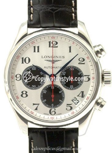 Longines Master Collection Chronograph 44 Stainless Steel / Chile L2.693.4.79.0