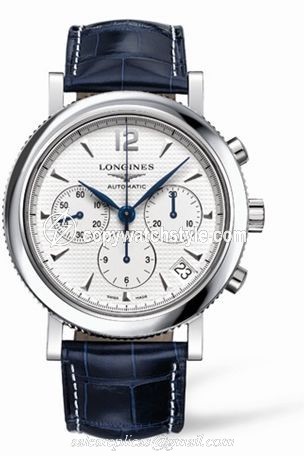 Longines Clous de Paris Chronograph Silver L2.704.4.16.3 Longines Clous de Paris Chronograph Silver L2.704.4.16.3