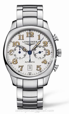 Longines Spirit Chronograph White Bracelet L2.705.4.23.6 Longines Spirit Chronograph White Bracelet L2.705.4.23.6