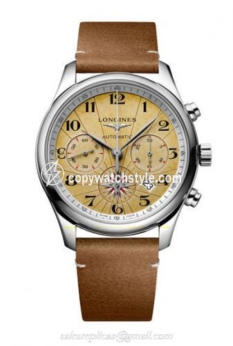 Longines Master Collection 42 Chronograph Comemorativa 500 Anos Circunavega??o L2.759.4.69.2 Longines Master Collection 42 Chronograph Comemorativa 500 Anos Circunavega??o L2.759.4.69.2