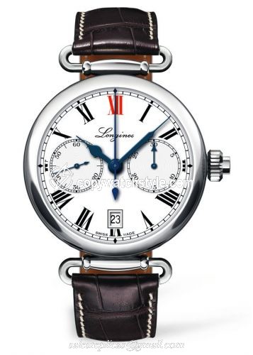 Longines Mono Pusher Chronograph 180th Anniversary Watch Roman L2.776.4.21.3 Longines Mono Pusher Chronograph 180th Anniversary Watch Roman L2.776.4.21.3