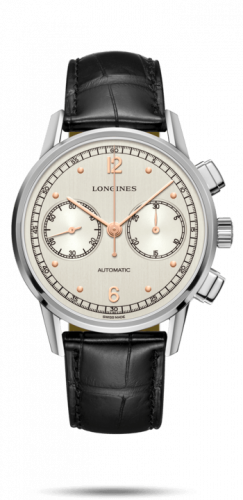 Longines Heritage Chronograph 1940 White L2.814.4.76.0