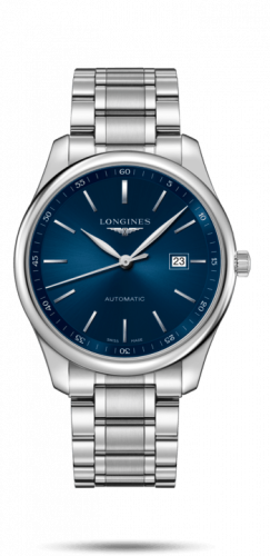 Longines Master Collection 42 Date Stainless Steel / Blue / Bracelet L2.893.4.92.6 Longines Master Collection 42 Date Stainless Steel / Blue / Bracelet L2.893.4.92.6