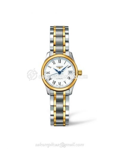 Longines Master Collection Date 25.5 Two Tone Roman L2.128.5.11.7 Longines Master Collection Date 25.5 Two Tone Roman L2.128.5.11.7