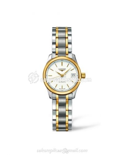 Longines Master Collection Date 25.5 Two Tone L2.128.5.12.7 Longines Master Collection Date 25.5 Two Tone L2.128.5.12.7