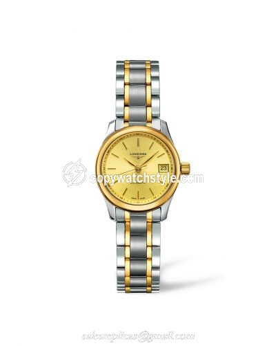 Longines Master Collection Date 25.5 Two Tone L2.128.5.32.7 Longines Master Collection Date 25.5 Two Tone L2.128.5.32.7
