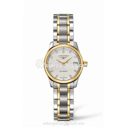 Longines Master Collection Date 25.5 Two Tone L2.128.5.77.7 Longines Master Collection Date 25.5 Two Tone L2.128.5.77.7