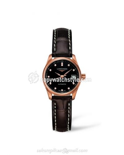 Longines Master Collection Date 25.5 Pink Gold L2.128.8.57.3 Longines Master Collection Date 25.5 Pink Gold L2.128.8.57.3