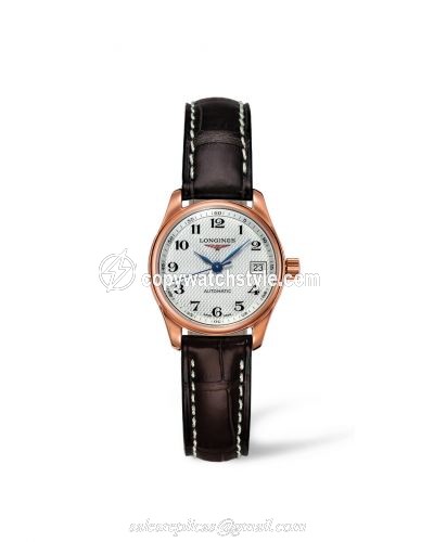 Longines Master Collection Date 25.5 Pink Gold L2.128.8.78.3 Longines Master Collection Date 25.5 Pink Gold L2.128.8.78.3