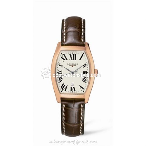 Longines Evidenza 26 Quartz Pink Gold L2.155.8.71.2 Longines Evidenza 26 Quartz Pink Gold L2.155.8.71.2