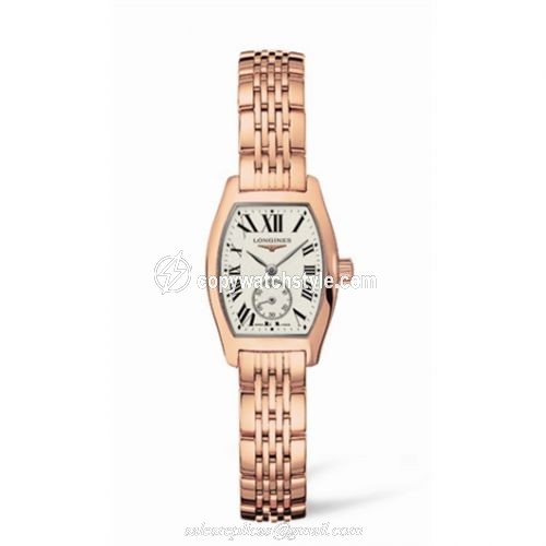Longines Evidenza 19.6 Pink Gold L2.175.8.71.6