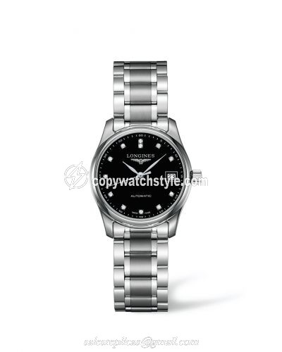 Longines Master Collection 29 Black Diamond / Bracelet L2.257.4.57.6 Longines Master Collection 29 Black Diamond / Bracelet L2.257.4.57.6