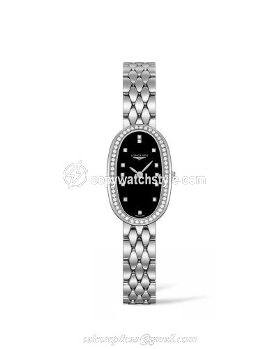 Longines Symphonette M Diamond / Black / Bracelet L2.305.0.57.6 Longines Symphonette M Diamond / Black / Bracelet L2.305.0.57.6