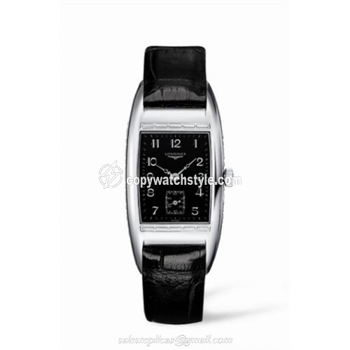 Longines BelleArti 25 Quartz Stainless Steel Black L2.501.4.53.4