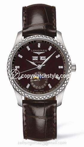Longines Master Collection Calendar 36 Stainless Steel / Diamond / Brown MOP L2.503.0.07.3 Longines Master Collection Calendar 36 Stainless Steel / Diamond / Brown MOP L2.503.0.07.3