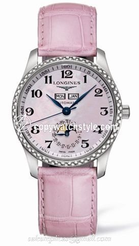 Longines Master Collection Calendar 36 Stainless Steel / Diamond / MOP L2.503.0.93.3 Longines Master Collection Calendar 36 Stainless Steel / Diamond / MOP L2.503.0.93.3