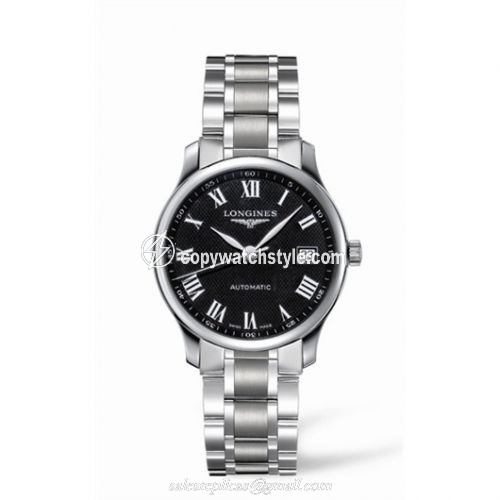 Longines Master Collection Date 36 Stainless Steel Black L2.518.4.51.6 Longines Master Collection Date 36 Stainless Steel Black L2.518.4.51.6