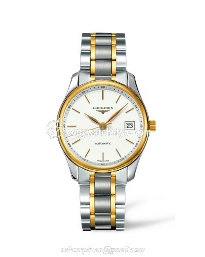 Longines Master Collection Date 36 Two Tone Stick L2.518.5.12.7 Longines Master Collection Date 36 Two Tone Stick L2.518.5.12.7