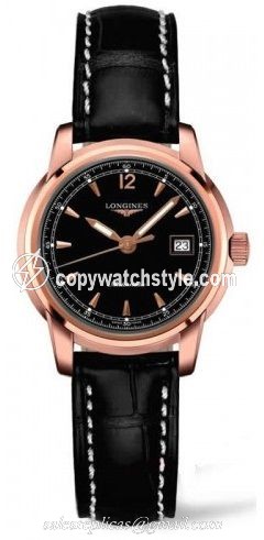 Longines Saint-Imier Date 30 Pink Gold L2.563.8.59.3 Longines Saint-Imier Date 30 Pink Gold L2.563.8.59.3