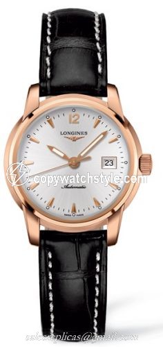Longines Saint-Imier Date 30 Pink Gold L2.563.8.72.3 Longines Saint-Imier Date 30 Pink Gold L2.563.8.72.3